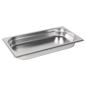 Vogue Stainless Steel 1/3 Gastronorm Pan 40mm GM311