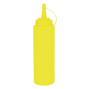Vogue Yellow Squeeze Sauce Bottle 24oz K158