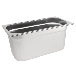 Vogue Stainless Steel 1/3 Gastronorm Pan 150mm K934