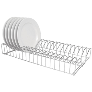 Vogue Stainless Steel Plate Racks L440