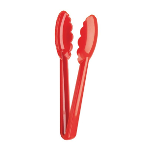 Mercer Culinary Hells Tools Tongs Red 9.5in CN632