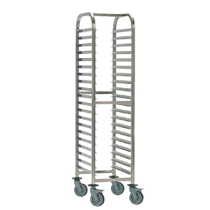 Bourgeat Full Gastronorm Racking Trolley 15 Shelves P072