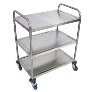 Craven Stainless Steel 3 Tier Clearing Trolley P479
