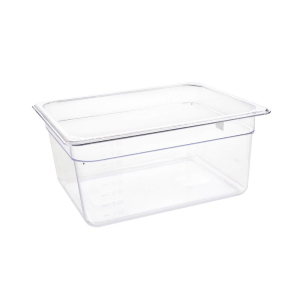 Vogue Polycarbonate 1/2 Gastronorm Container 150mm Clear U230