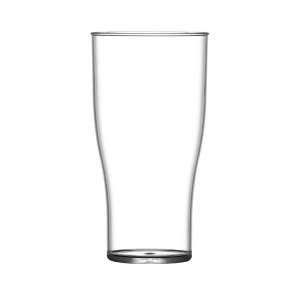 BBP Polycarbonate Nucleated Half Pint Glasses  CE Marked U402