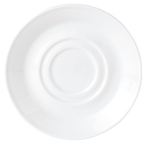 Steelite Simplicity White Low Cup Saucers 145mm V0044