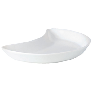 Steelite Simplicity White Crescent Salad Plates 202mm V0082