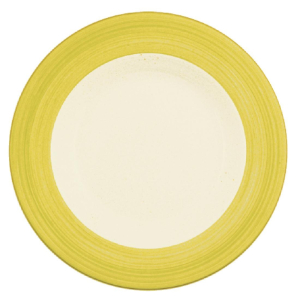 Steelite Rio Yellow Slimline Plates 230mm V2967