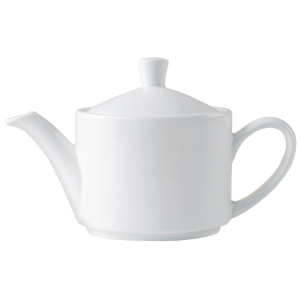 Steelite Monaco White Vogue Teapots 852ml V7432