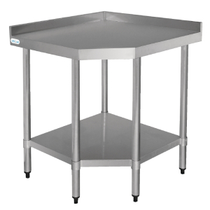 Modena MCB907 Stainless Steel Corner Table 600mm