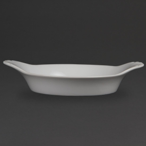 Olympia Whiteware Round Eared Dishes 220mm W433