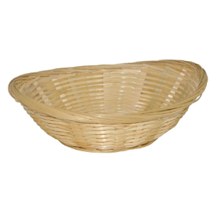Wicker Oval Bread Basket Y571
