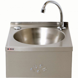Basix WS3-KVS Stainless Steel Knee Operated Hand Wash Basin