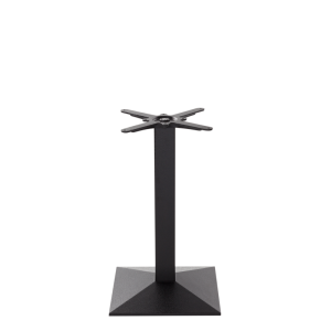 Black cast iron pyramid table base - Medium - Dining height - 730 mm 