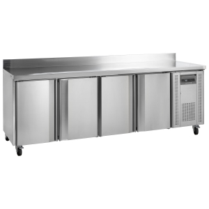 Tefcold CK7410 Gastronorm Counter SS 4 Door 2230mm wide