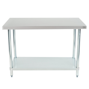 Modena CT1200-Ga Stainless Steel Centre Prep Bench Table - 1200w x 600d x 850h