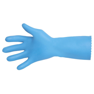 MAPA Jersette 308 Liquid-Proof Food Handling Gloves Blue Large FA294-L