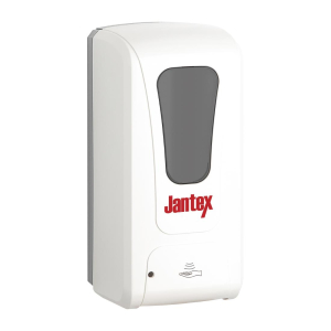 Jantex Automatic Spray Hand Soap and Sanitiser Dispenser 1Ltr FN976