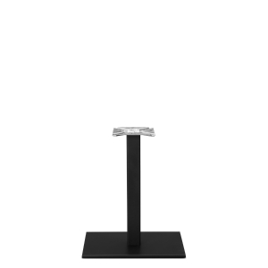 Forza Black cast iron rectangular table base - Single - Dining height - 720 mm