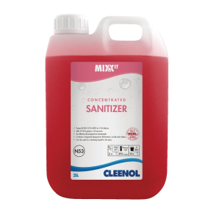 Cleenol Mixx It Surface Cleaner and Sanitiser 2Ltr (Pack of 2) FS082