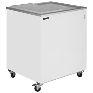 Tefcold IC201SD Sliding Solid Lid Chest Freezer White, Solid Lid 720mm wide