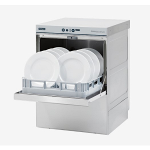 Amika Undercounter Dishwasher AMH55WSD with Drain Pump, Break Tank & Water Softener. 500mm Basket.