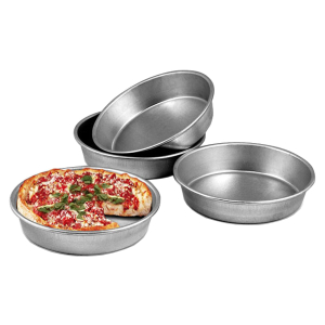 Slider Pizza Pan - 4 x 1.25 Aluminium TPPR.04.125.HA