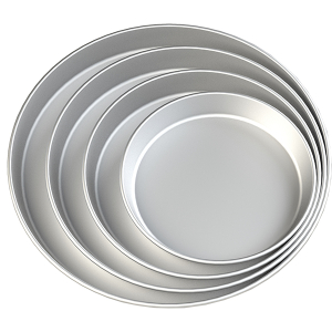 Alusteel Pizza Pan - 9 x 1.5 TPPR.09.15.AS