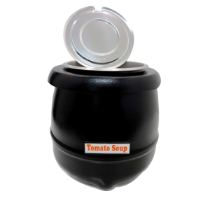 Modena TSK Black Electric 10 Litre Soup Kettle With Free Magnet & Labels 