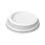 White Lid To Fit 340ml/455ml Huhtamaki Hot Cup CL869