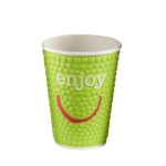 Huhtamaki Enjoy Double Wall Disposable Hot Cups 340ml CM574
