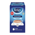 Tetley Black Tea Envelopes (Pack of 200) DF609