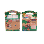Craftis Kids Recycled Kraft Bizzi Meal Boxes Pet and Farm DK364